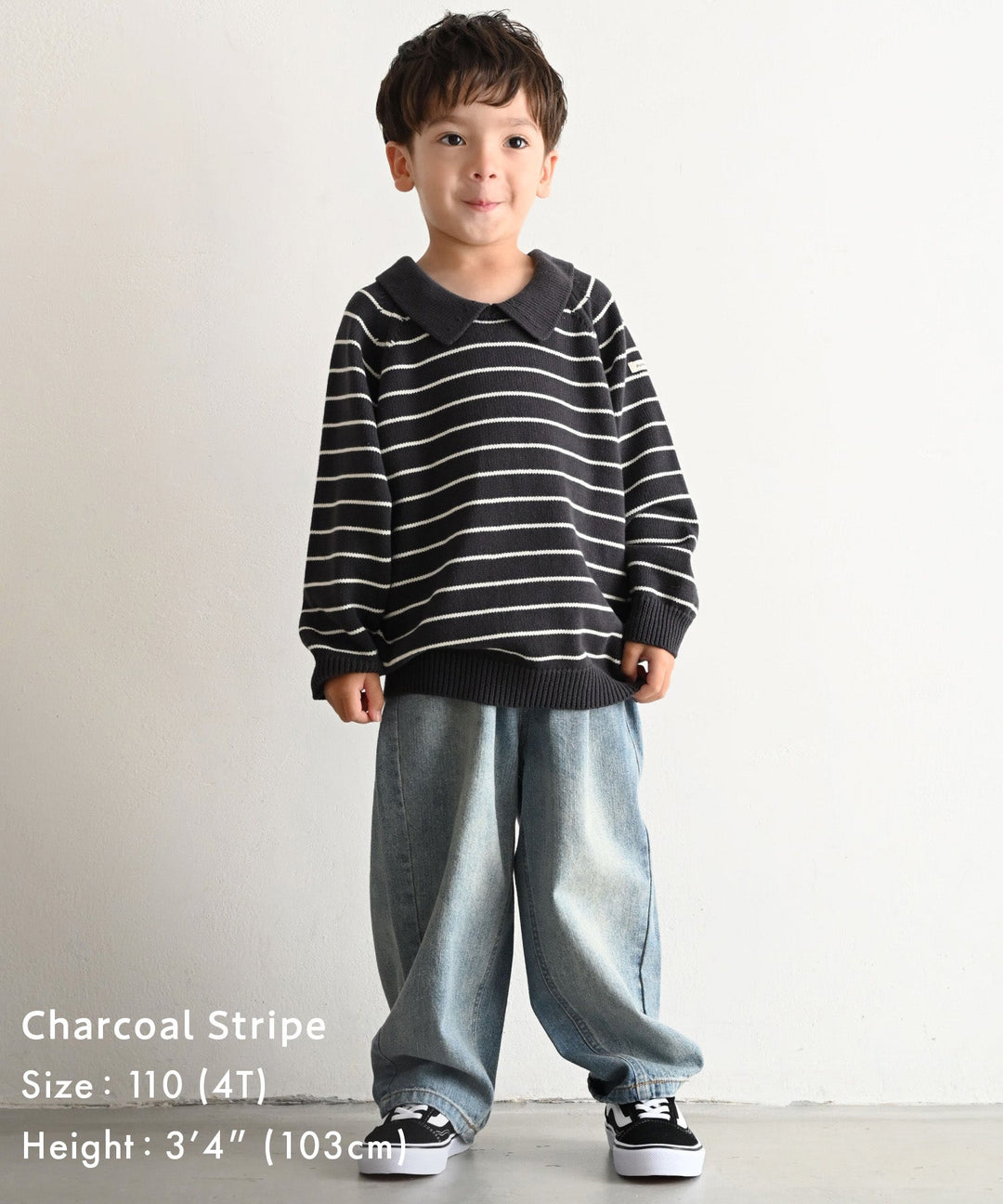 Collared Knit Sweater