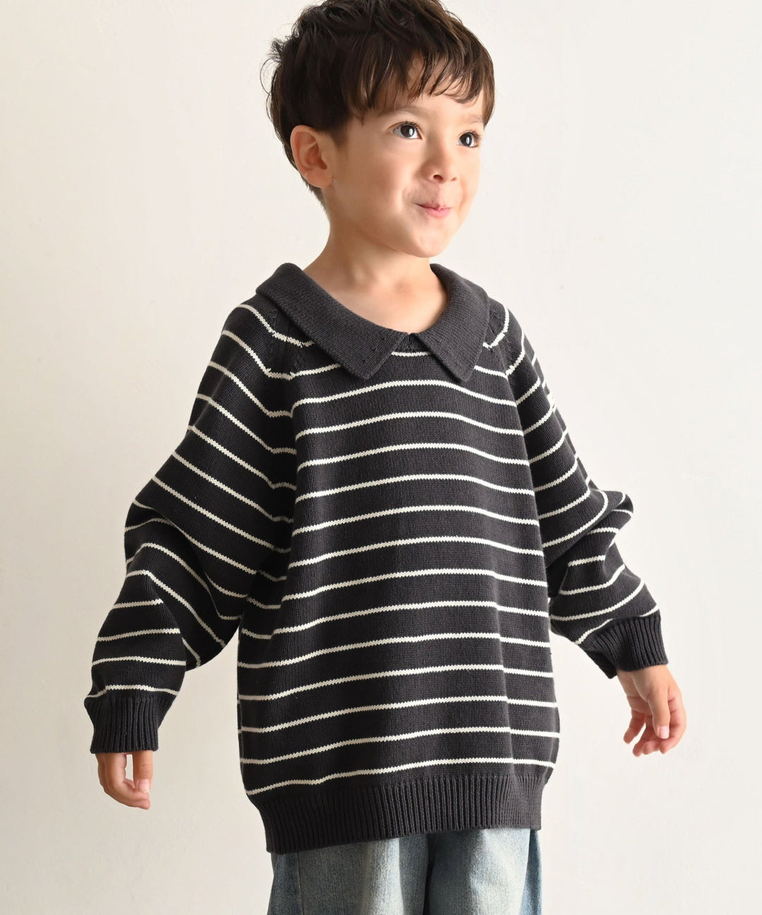 Collared Knit Sweater