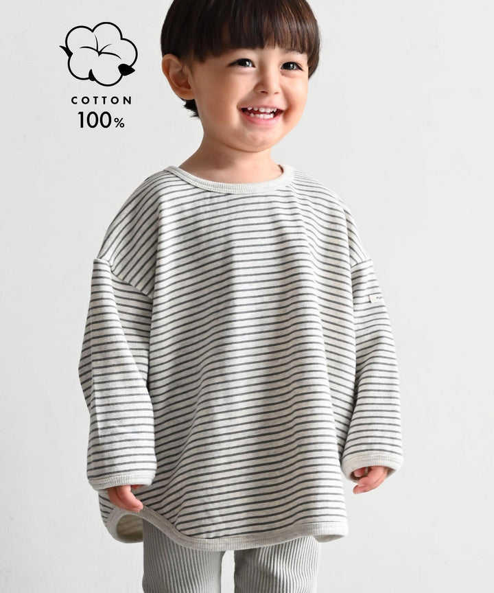 Bound-Hem Sweatshirt