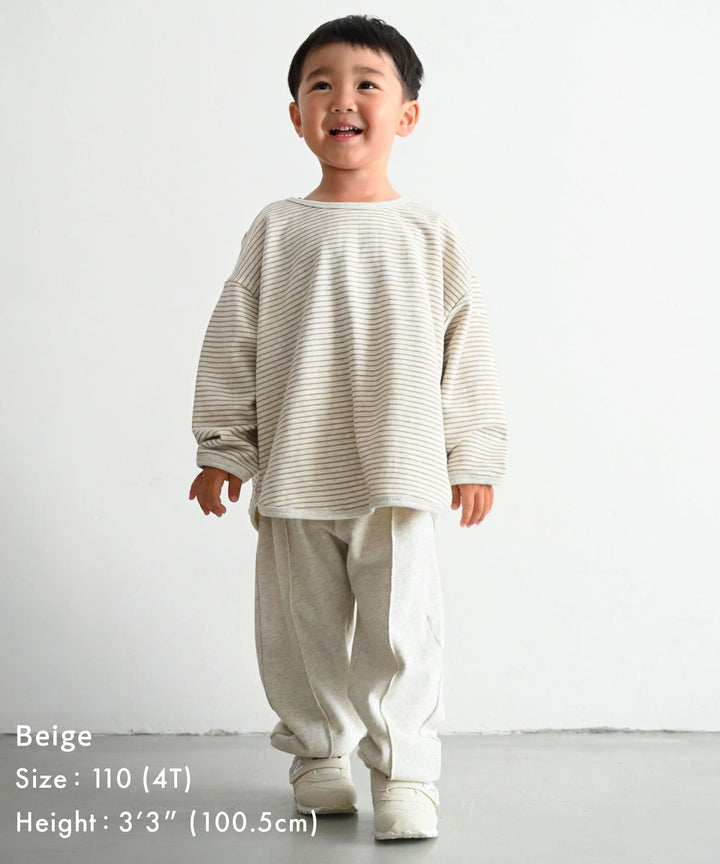 Bound-Hem Sweatshirt