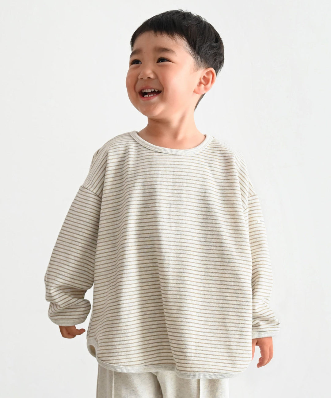 Bound-Hem Sweatshirt