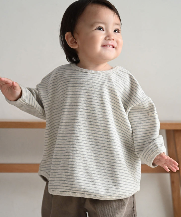 Bound-Hem Sweatshirt