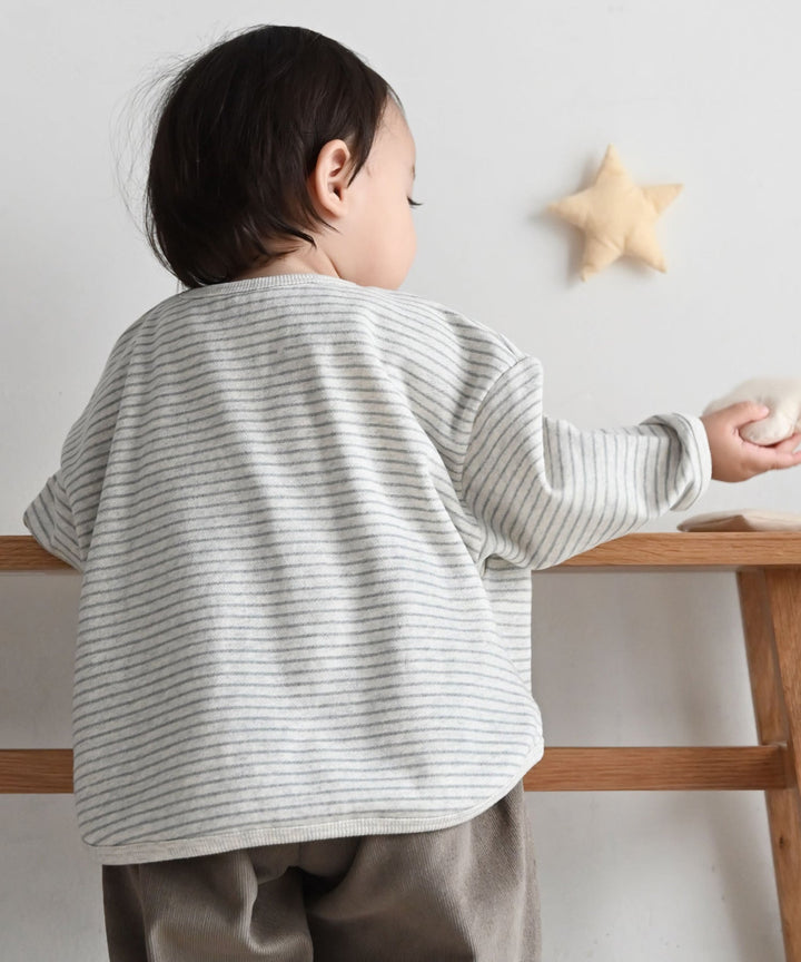 Bound-Hem Sweatshirt