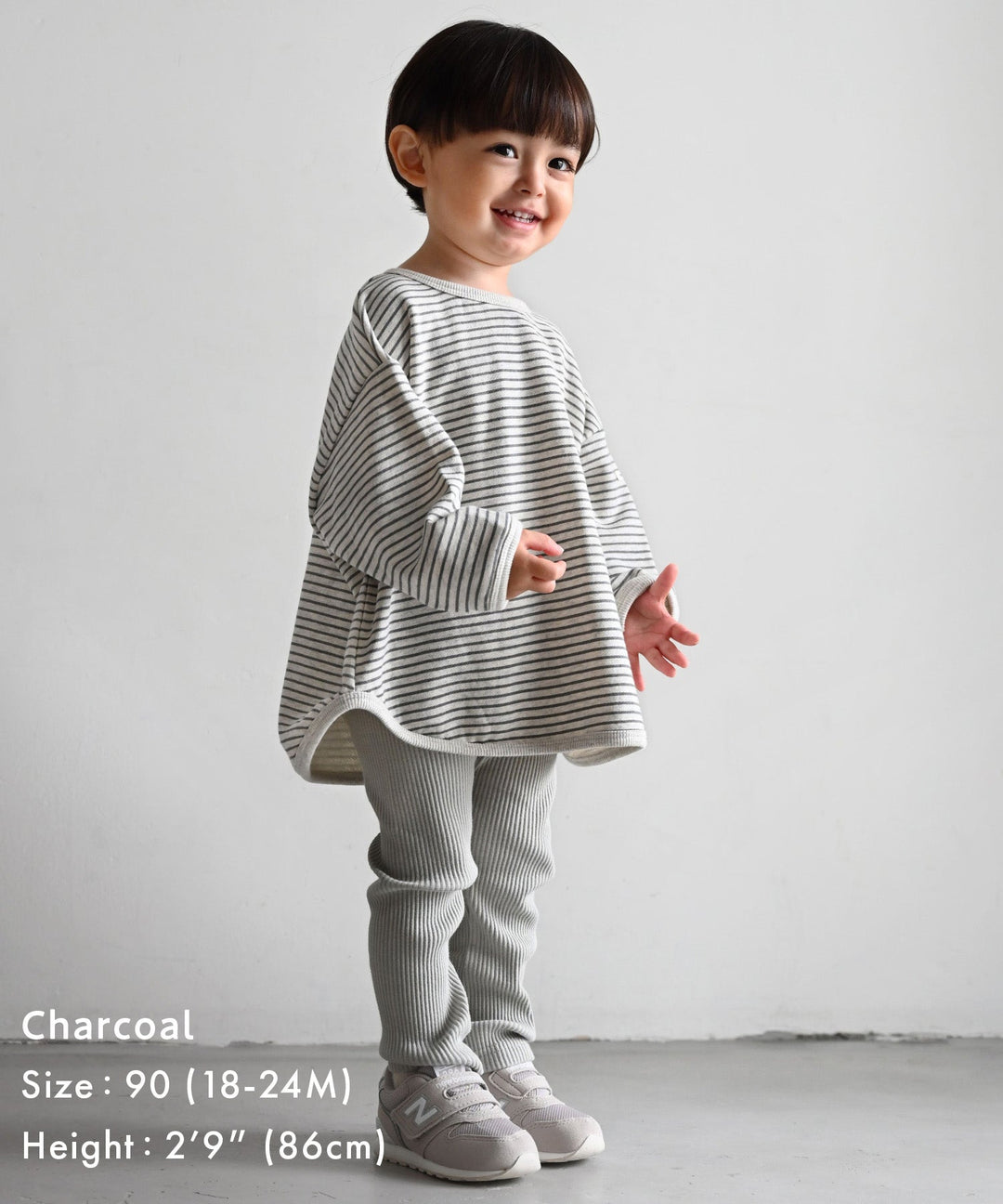 Bound-Hem Sweatshirt