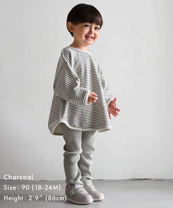 Bound-Hem Sweatshirt