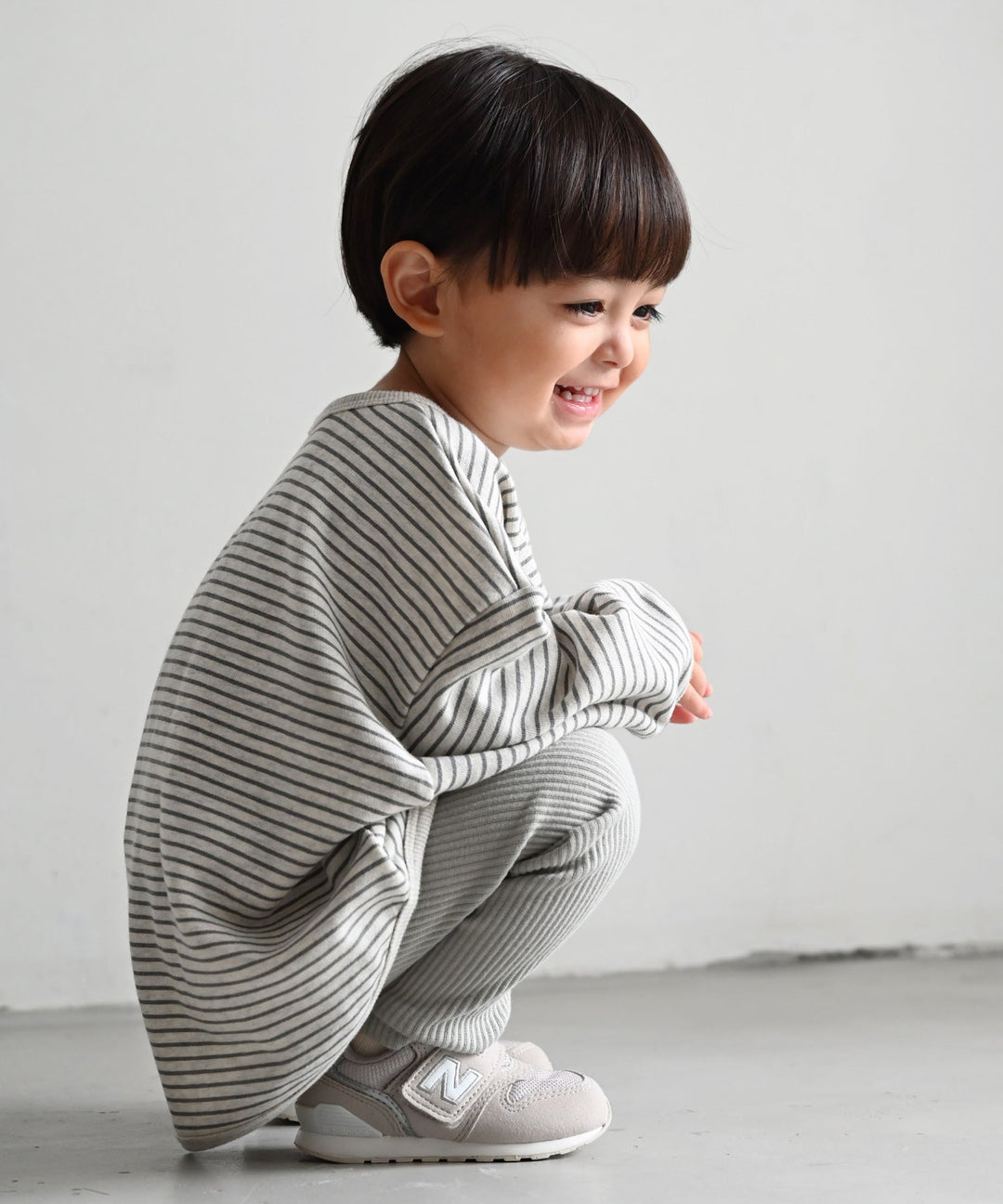 Bound-Hem Sweatshirt