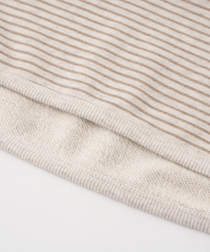 Bound-Hem Sweatshirt