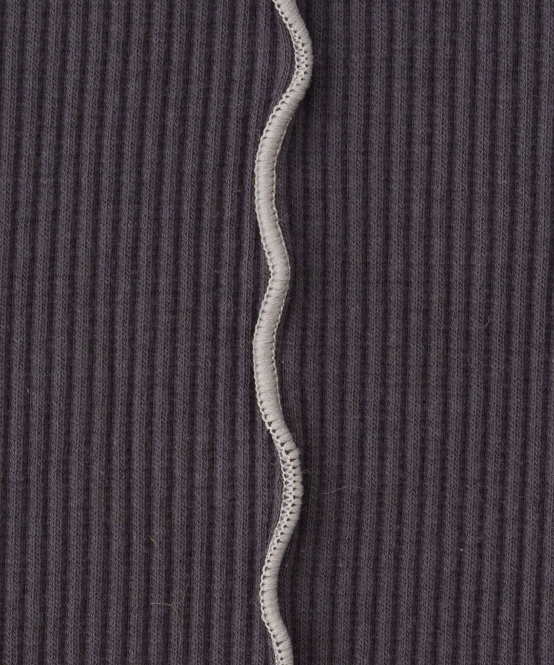 Ribbed Flare Pants with Lettuce Hem