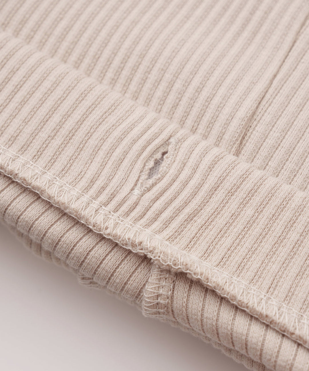 Ribbed Flare Pants with Lettuce Hem