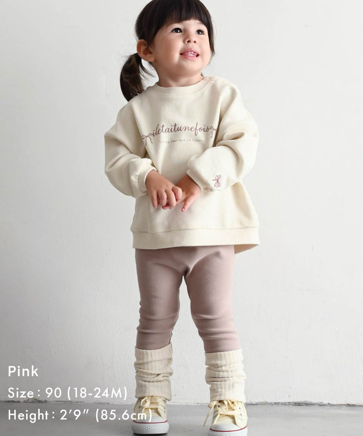 Two-Tone Roll-Up Leggings