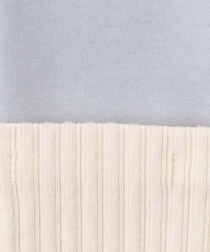 Two-Tone Roll-Up Leggings