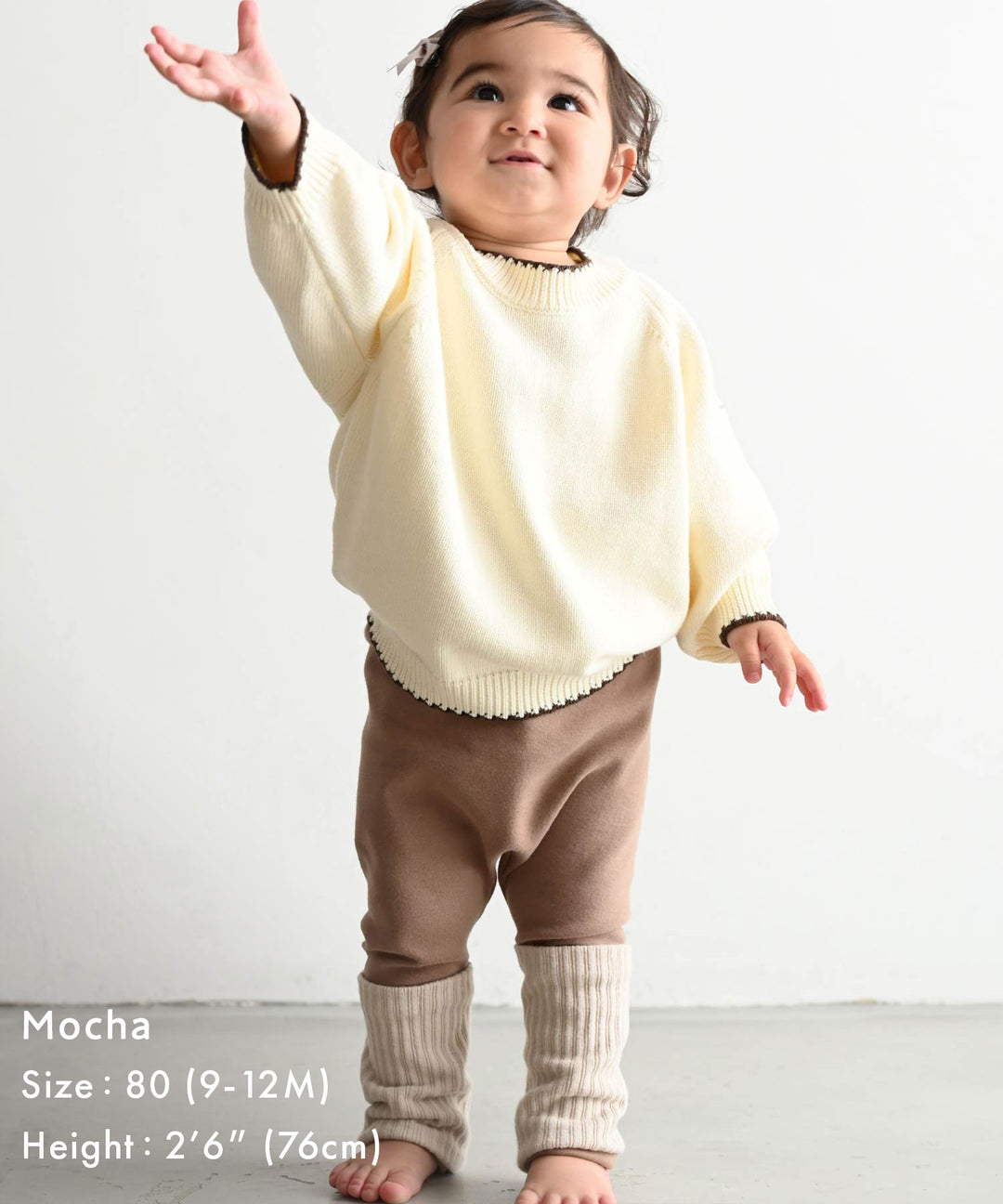 Two-Tone Roll-Up Leggings