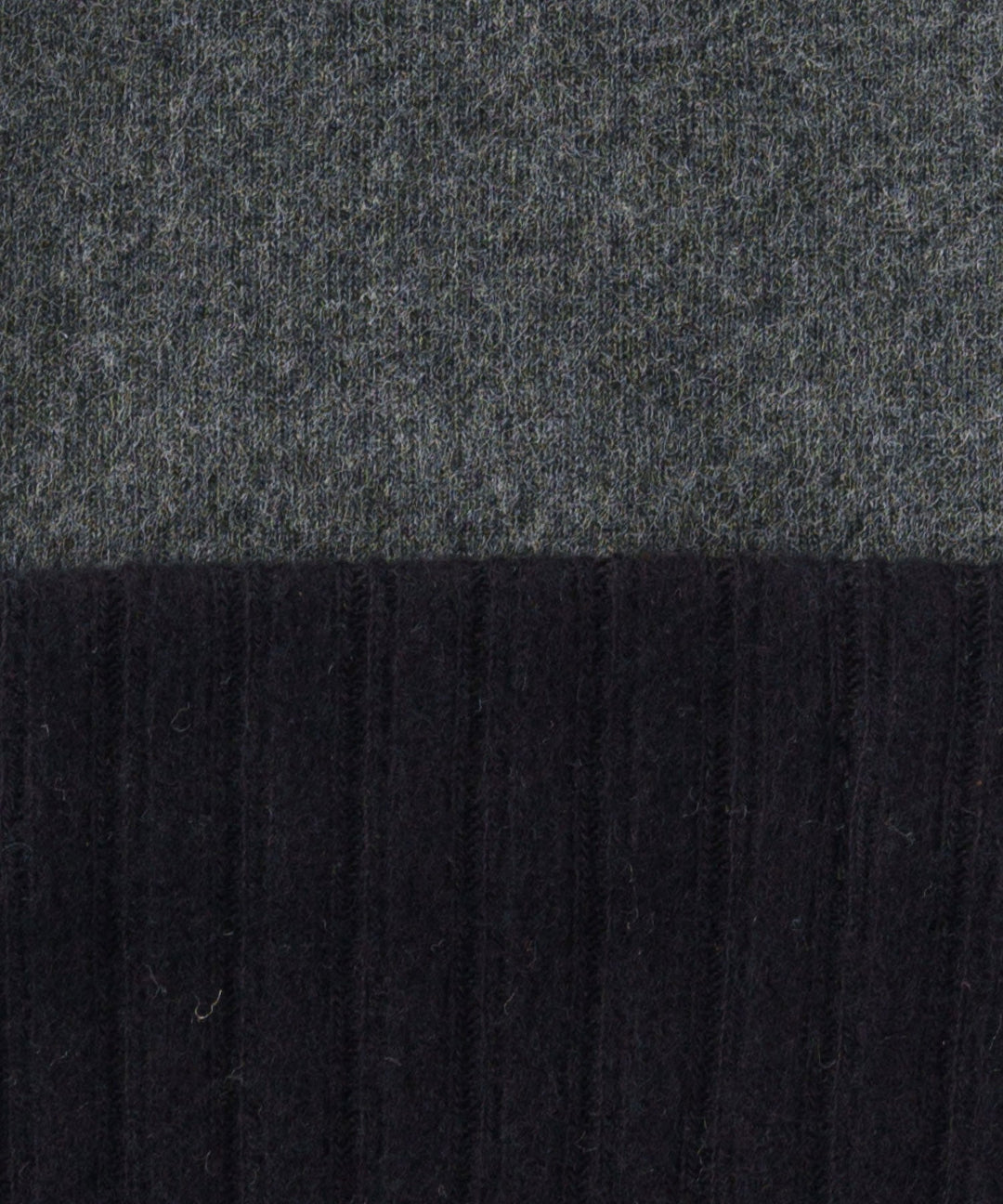 Two-Tone Roll-Up Leggings