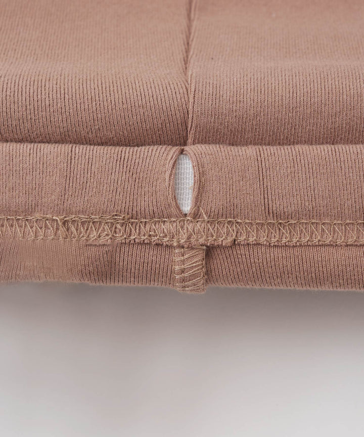 Two-Tone Roll-Up Leggings