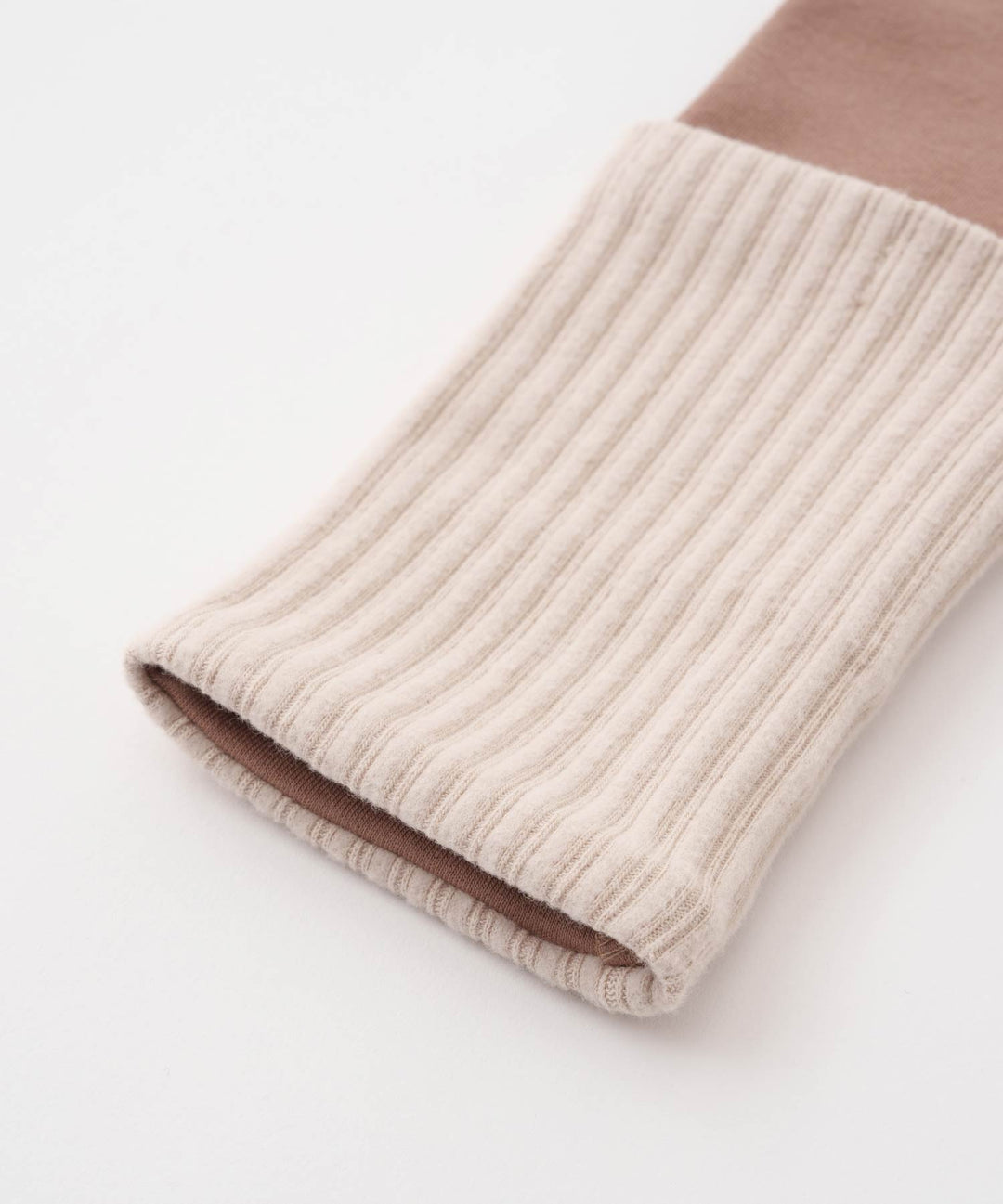 Two-Tone Roll-Up Leggings