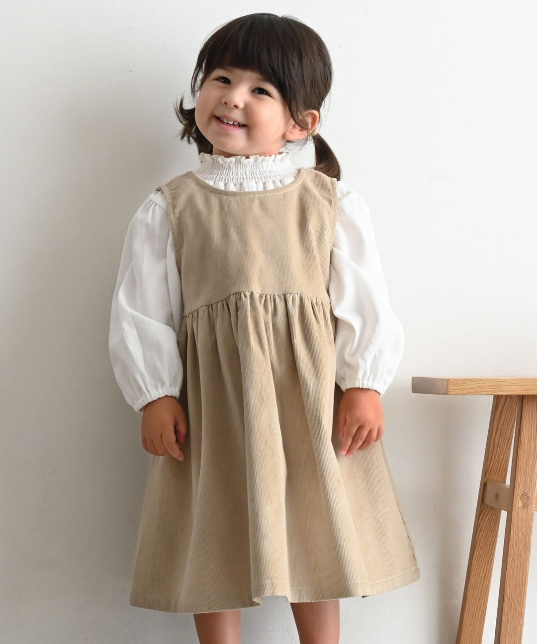 Corduroy Pinafore Dress