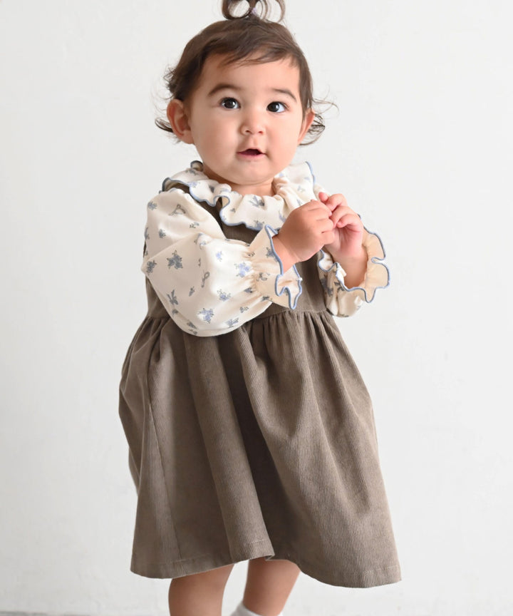 Corduroy Pinafore Dress