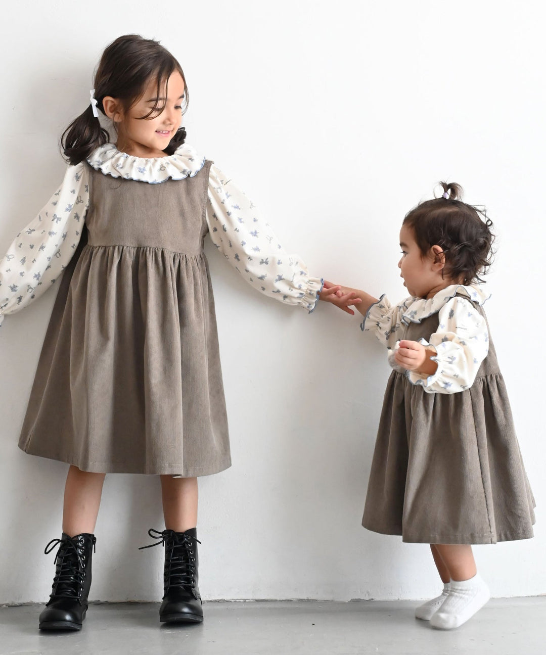 Corduroy Pinafore Dress