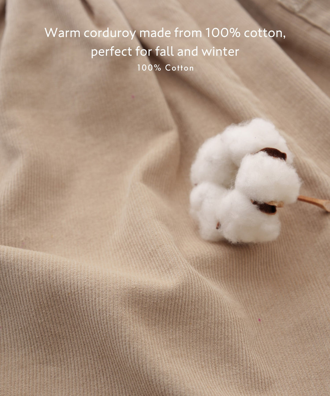 Corduroy Pinafore Dress