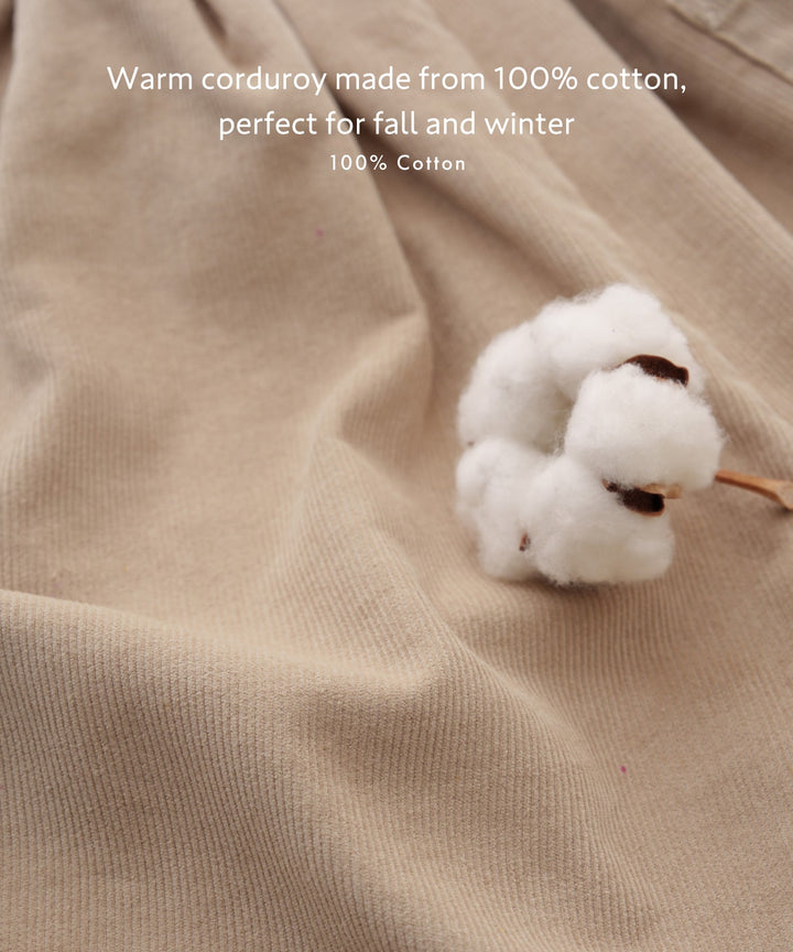 Corduroy Pinafore Dress