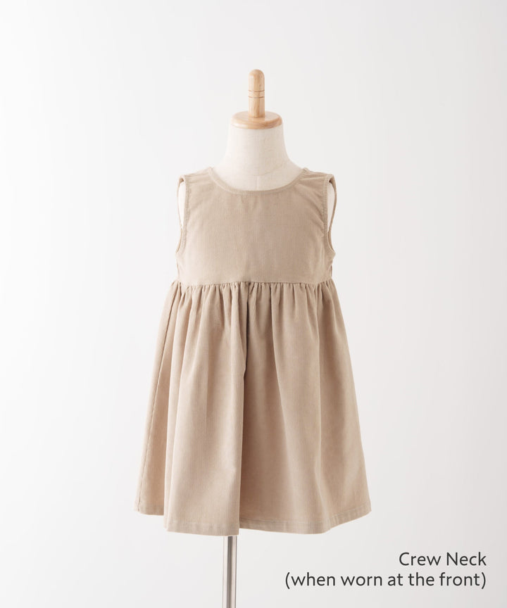 Corduroy Pinafore Dress