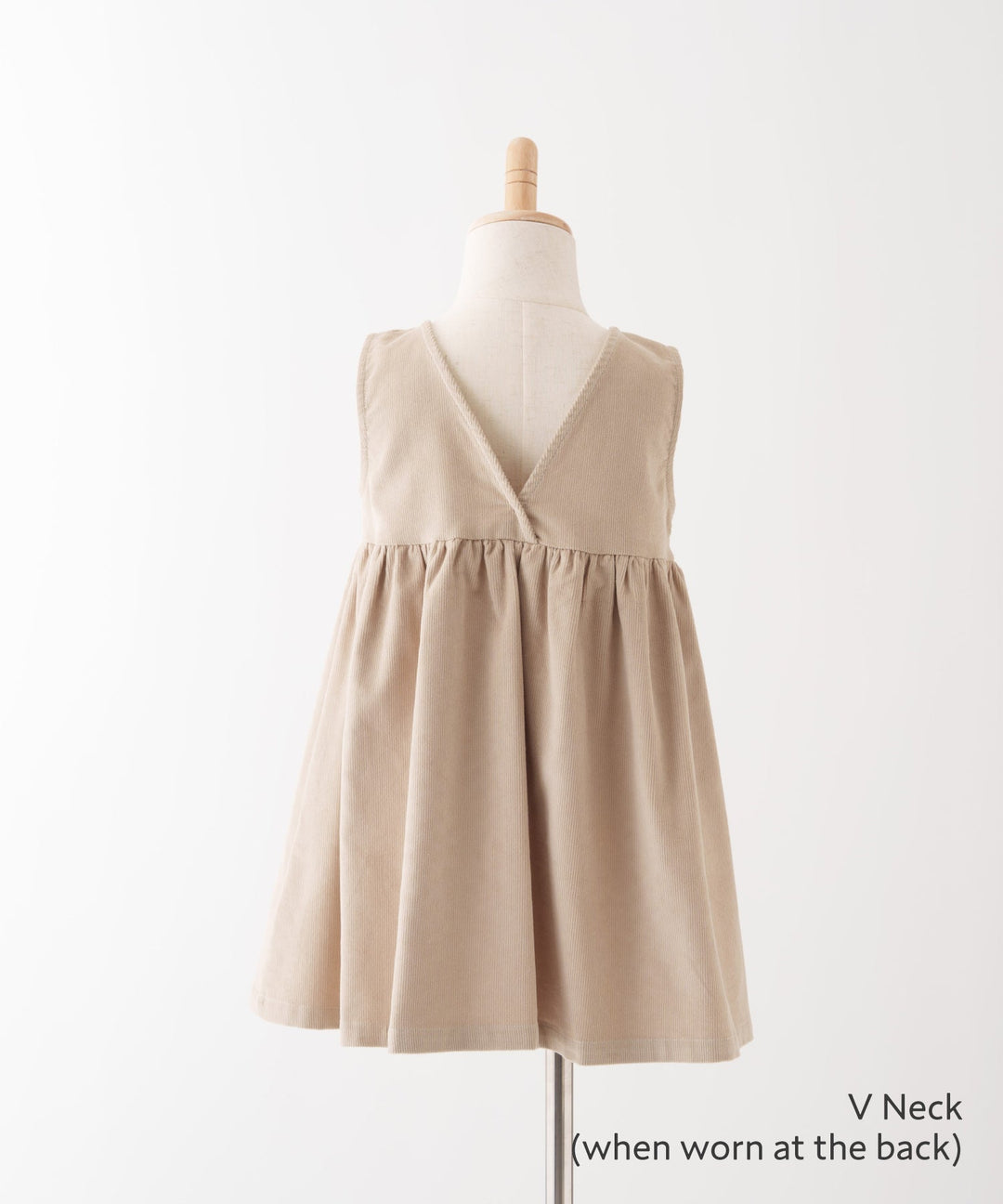 Corduroy Pinafore Dress