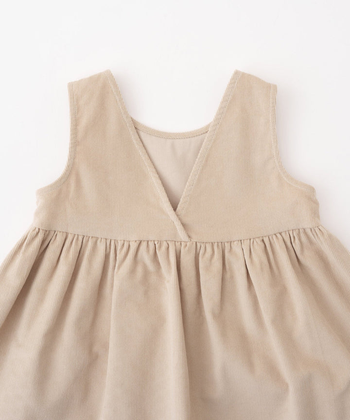 Corduroy Pinafore Dress