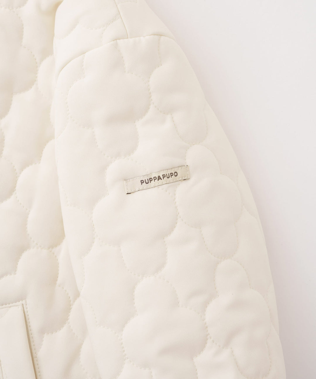 [Water-Repellent] Washable Collarless Quilted Jacket
