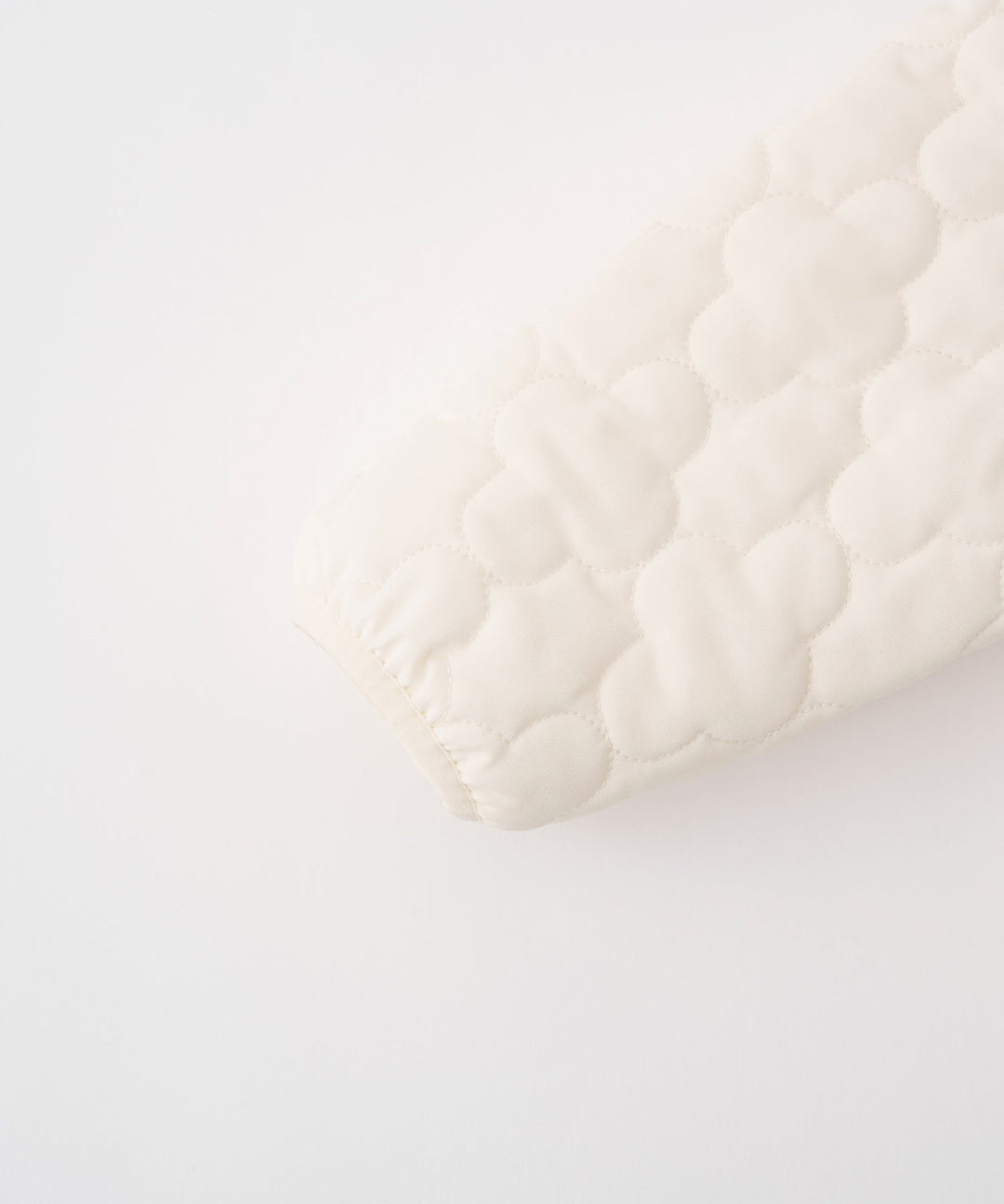 [Water-Repellent] Washable Collarless Quilted Jacket