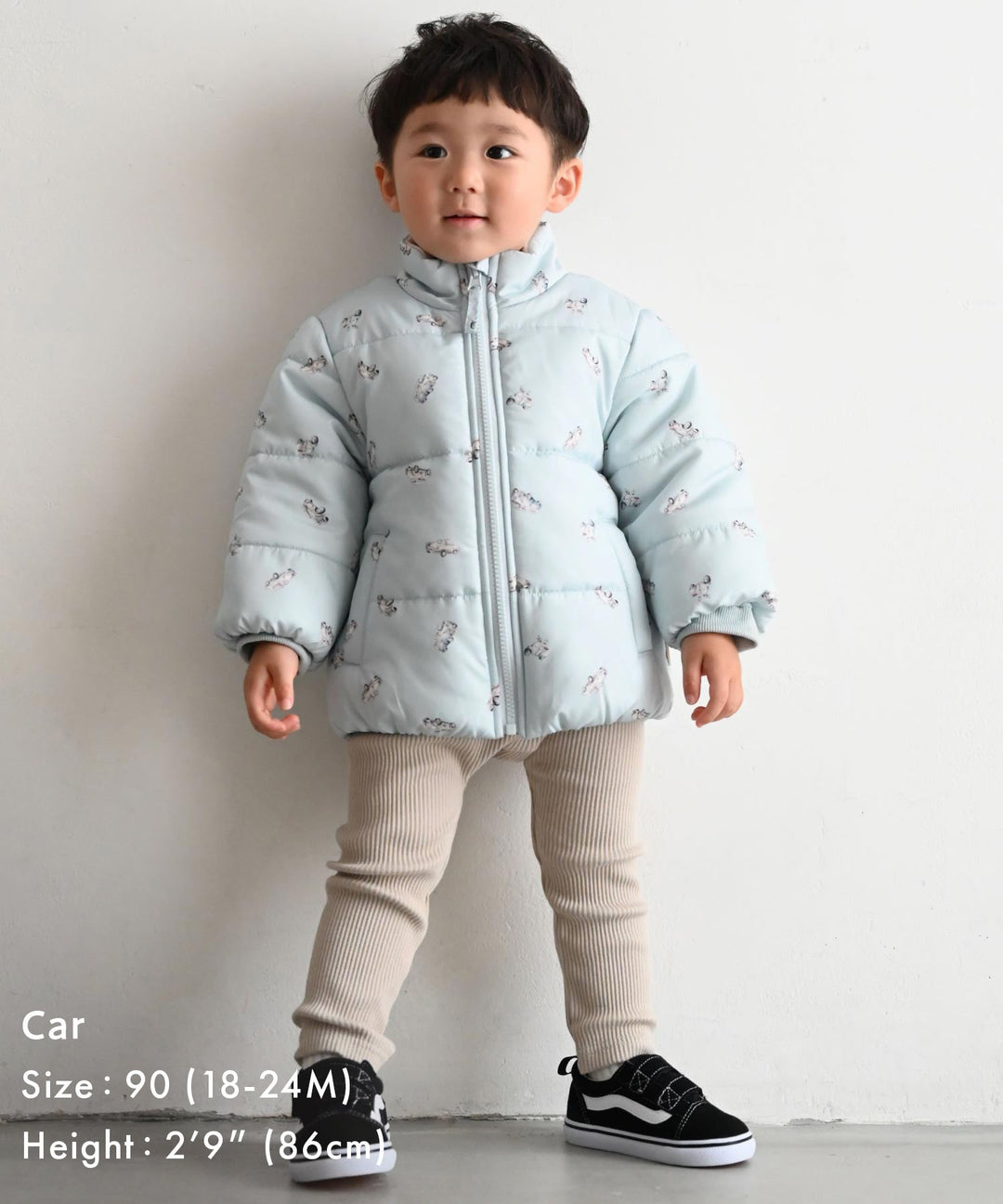 [Water-Repellent] Washable Padded Jacket