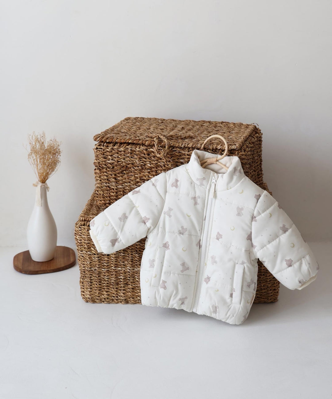 [Water-Repellent] Washable Padded Jacket