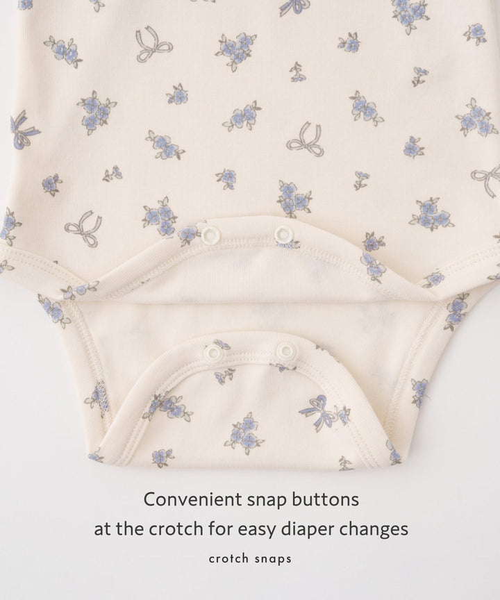 Long-Sleeve Romper with Frill Collar