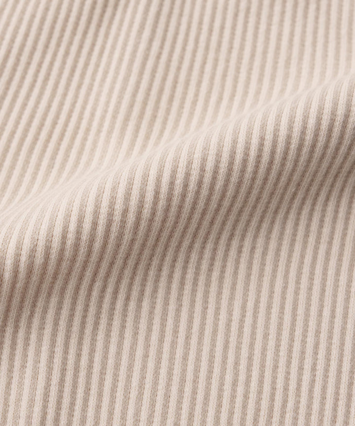 Long Sleeve Ribbed Romper