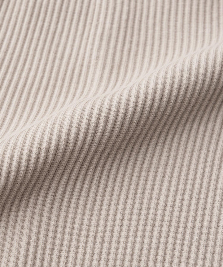 Long Sleeve Ribbed Romper