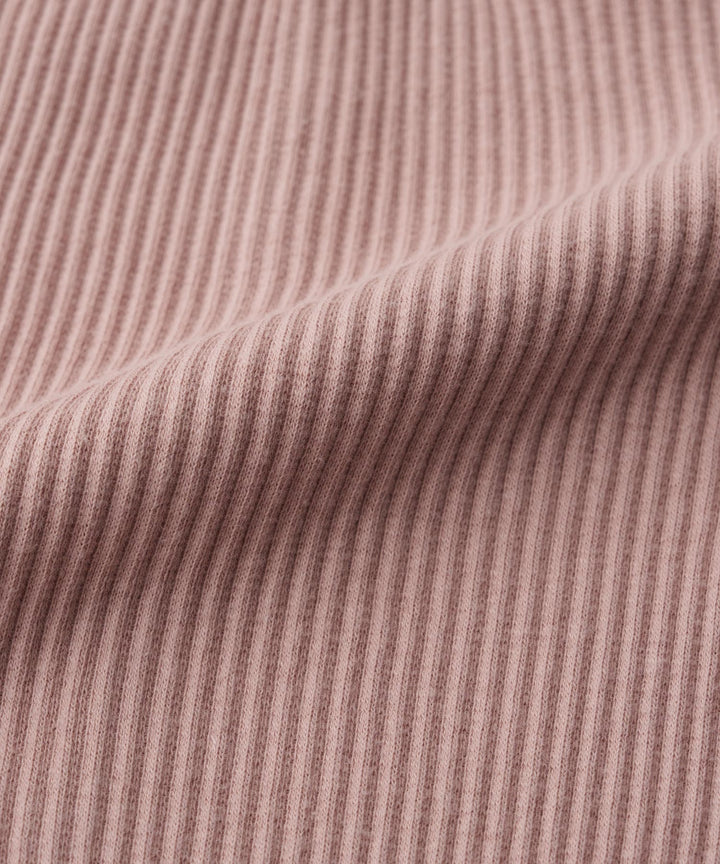 Long Sleeve Ribbed Romper