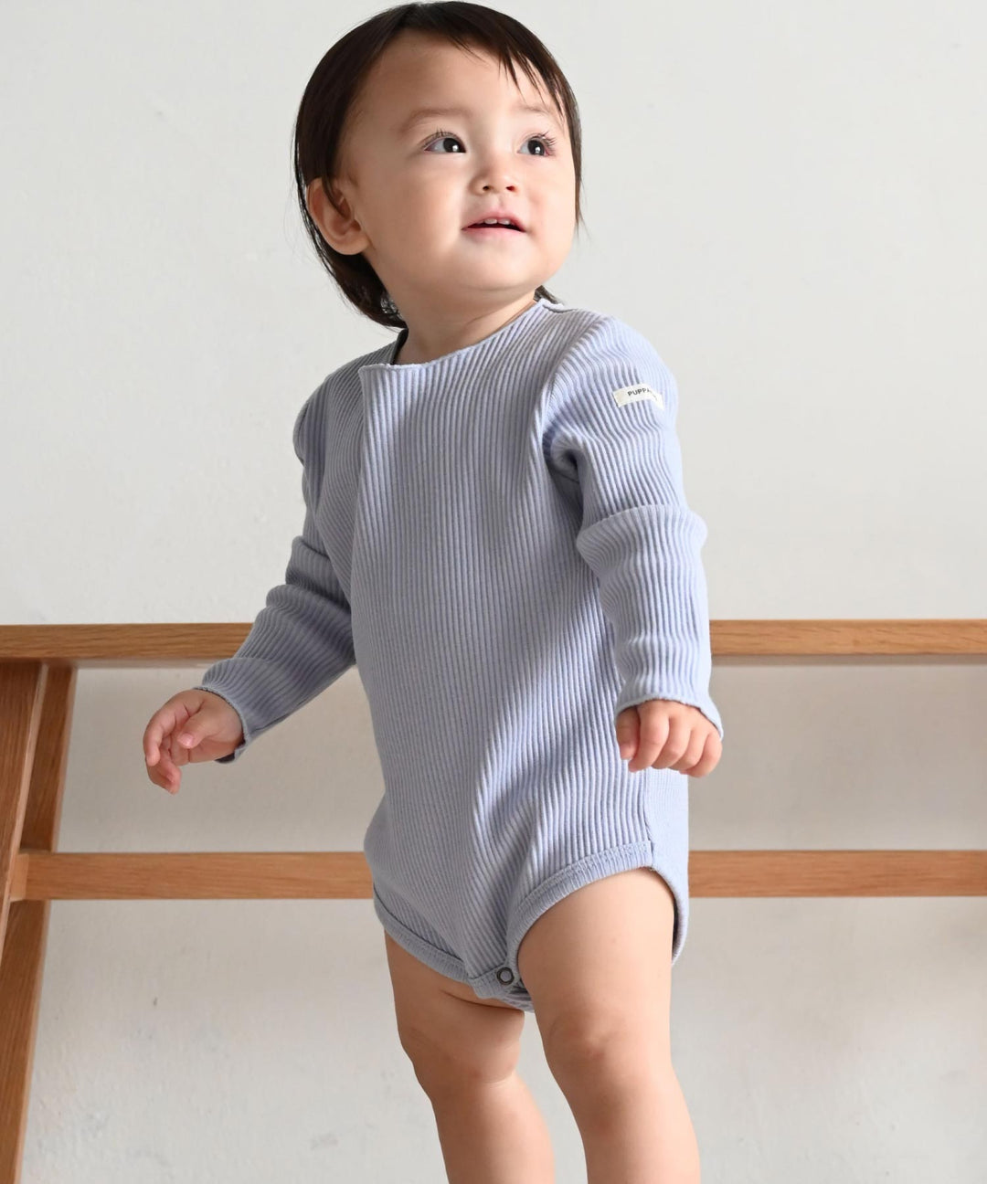 Long Sleeve Ribbed Romper