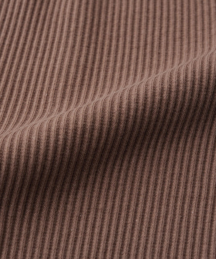 Long Sleeve Ribbed Romper