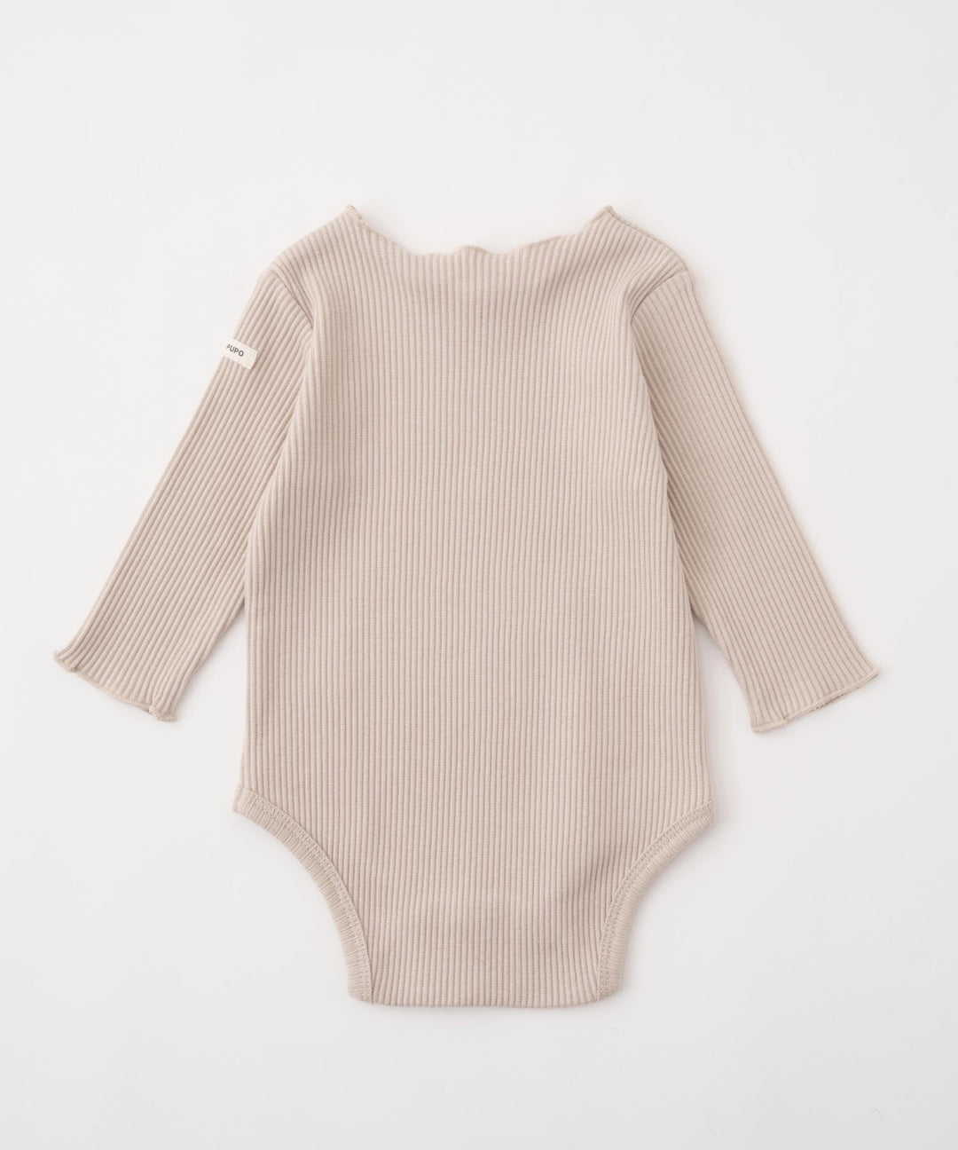 Long Sleeve Ribbed Romper