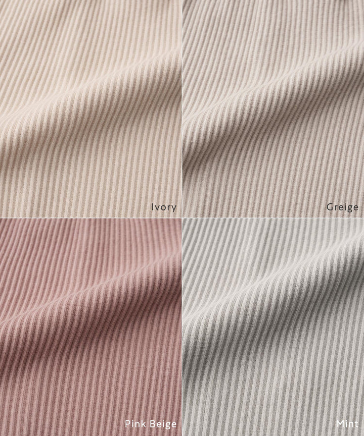 Long Sleeve Ribbed Romper