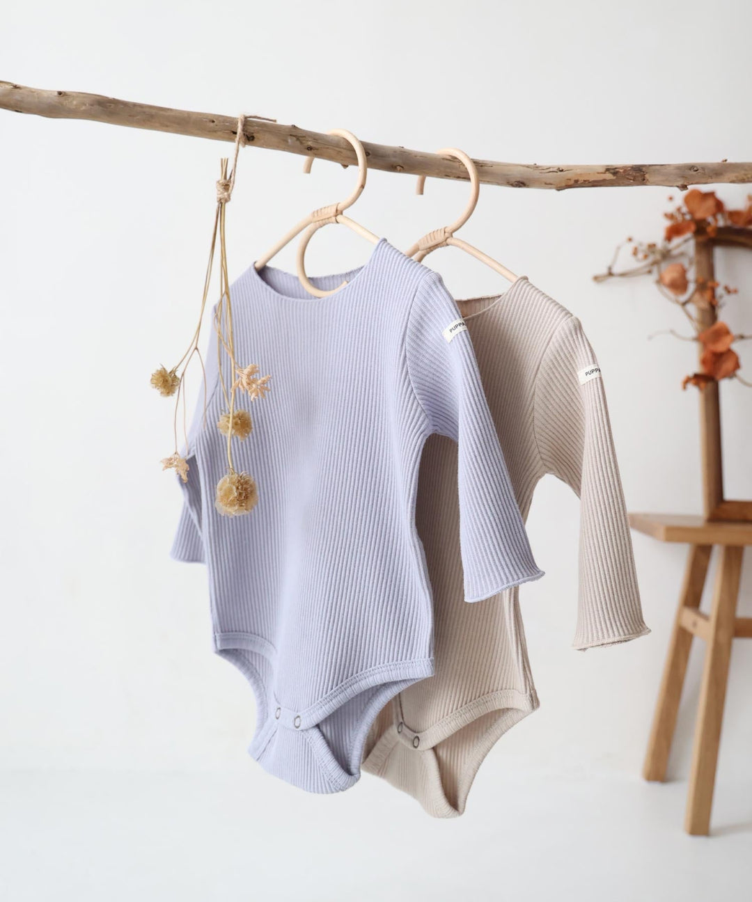 Long Sleeve Ribbed Romper