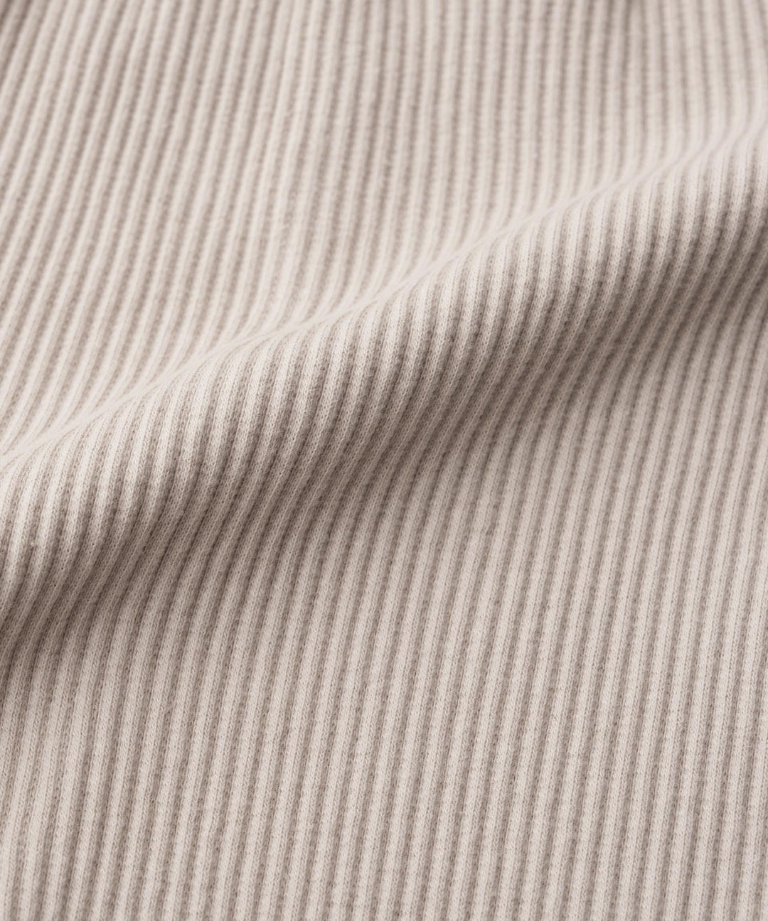 Shoulder-Frill Ribbed Long-Sleeve Romper