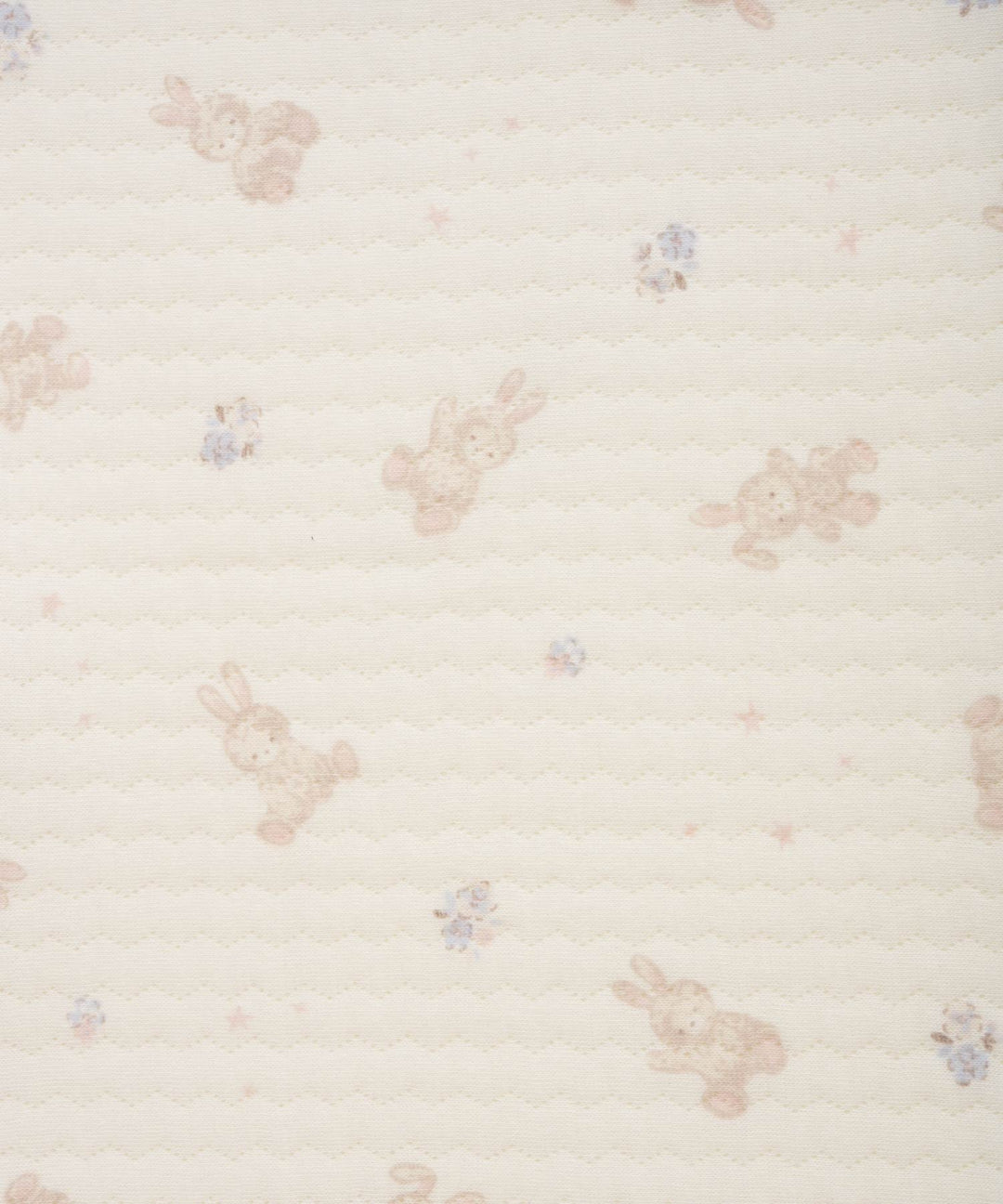 Baby Knit Quilt Pajamas with Stomach-Wrap Waistband