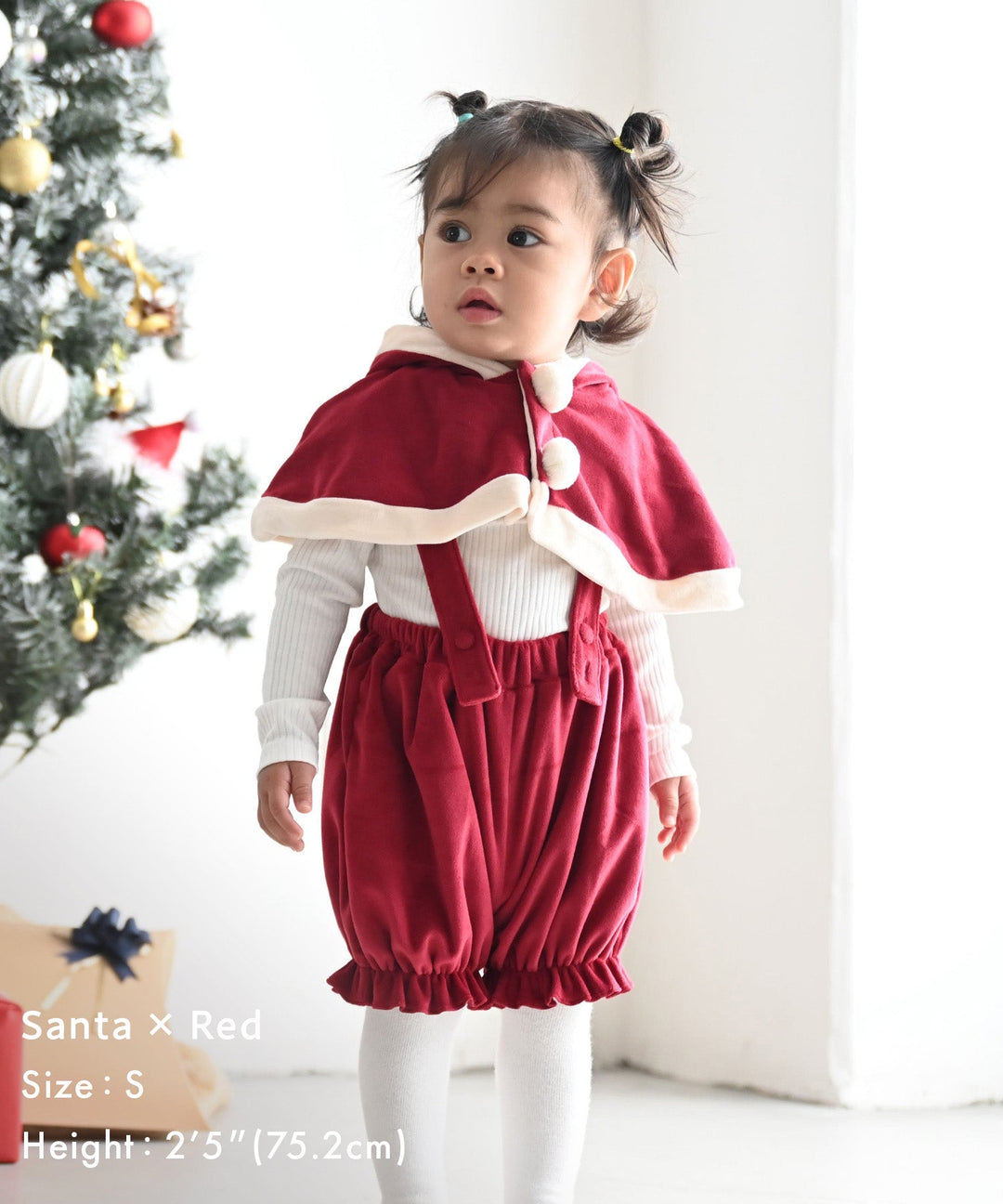 [Christmas] Costume Cape and Pants Set