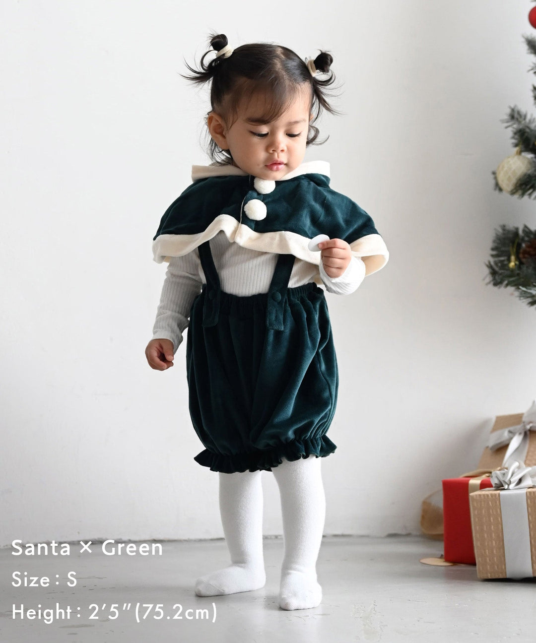 [Christmas] Costume Cape and Pants Set