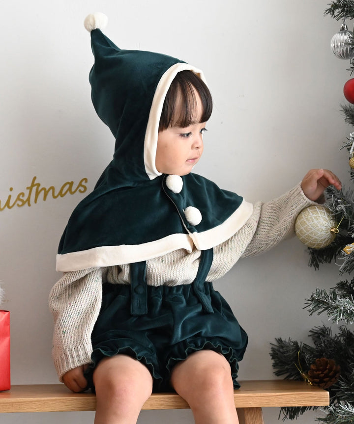 [Christmas] Costume Cape and Pants Set