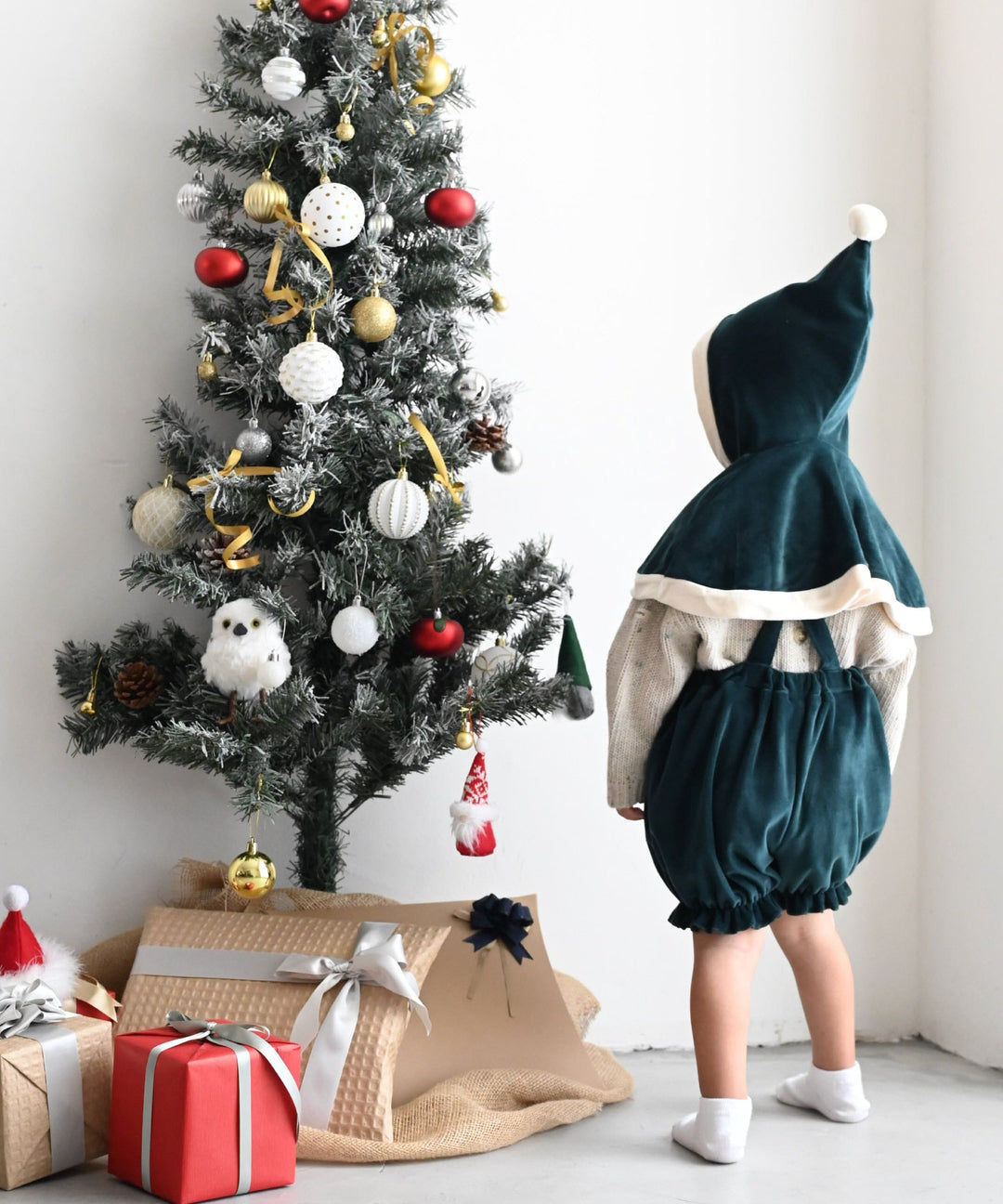 [Christmas] Costume Cape and Pants Set
