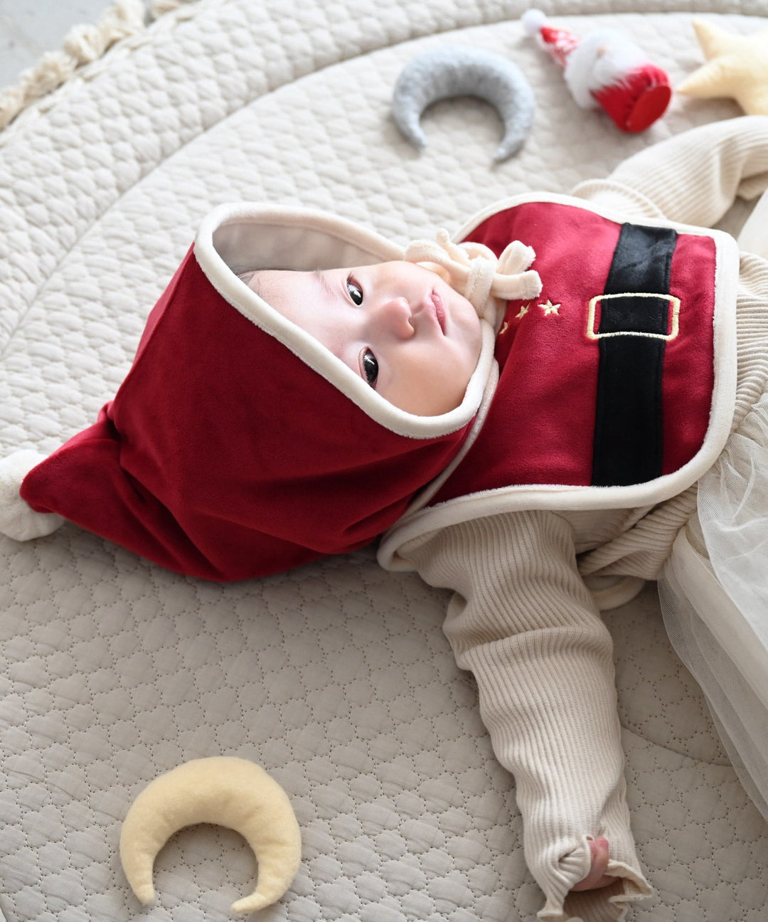 [Christmas] Costume Bib and Bonnet Set