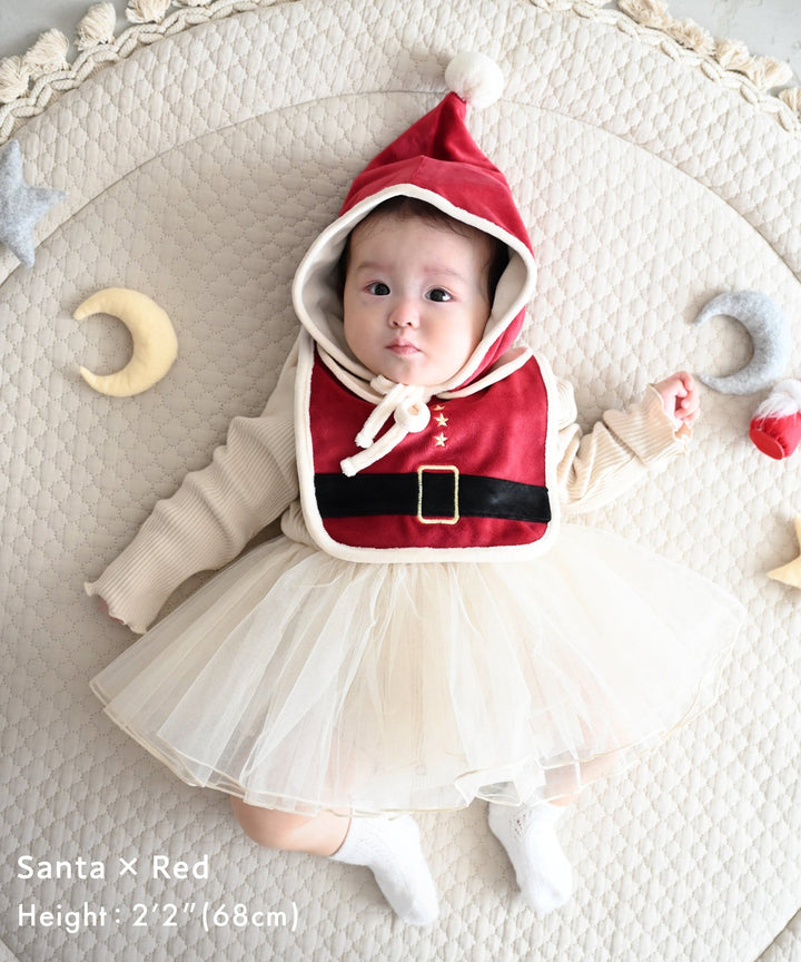 [Christmas] Costume Bib and Bonnet Set