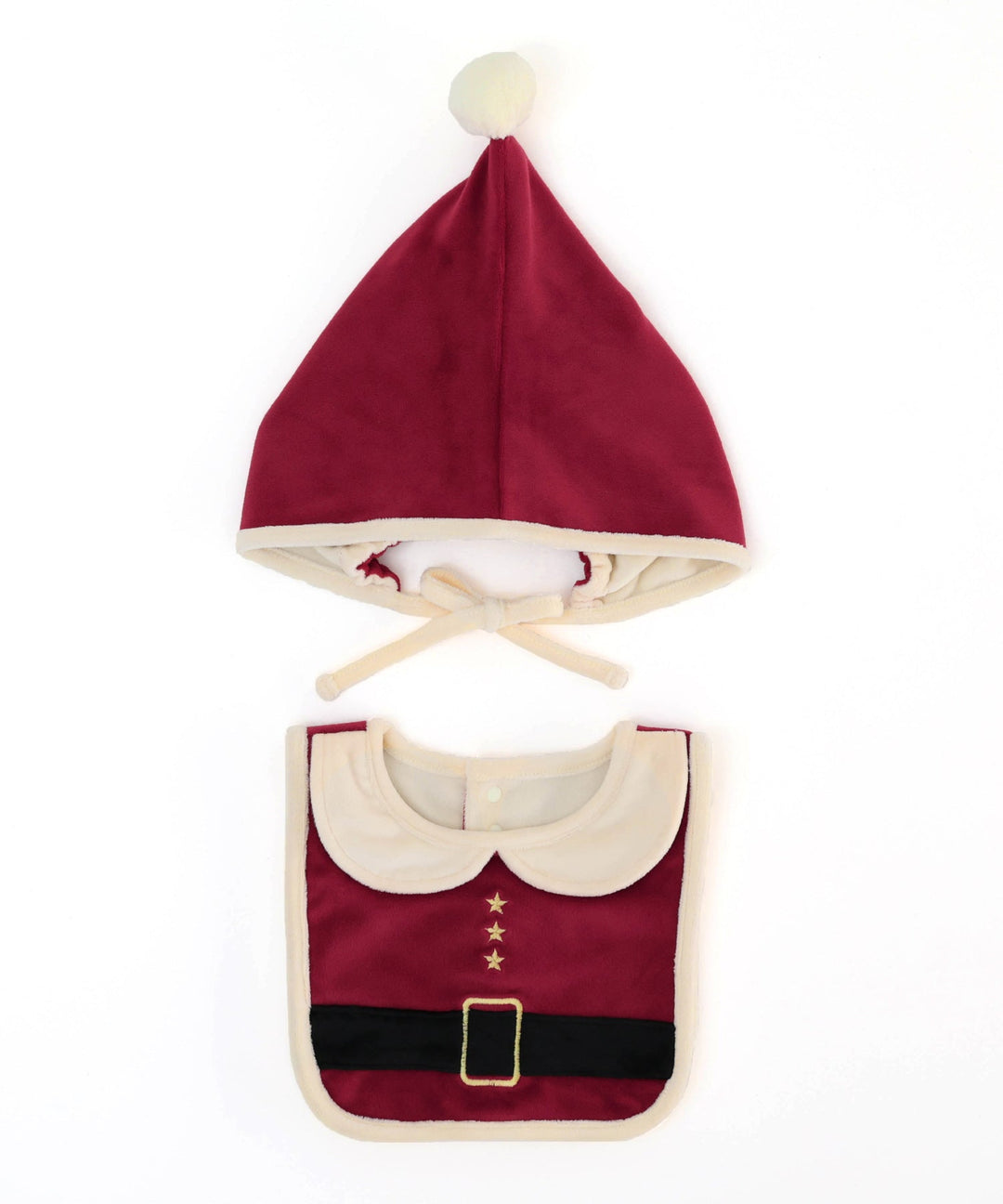 [Christmas] Costume Bib and Bonnet Set