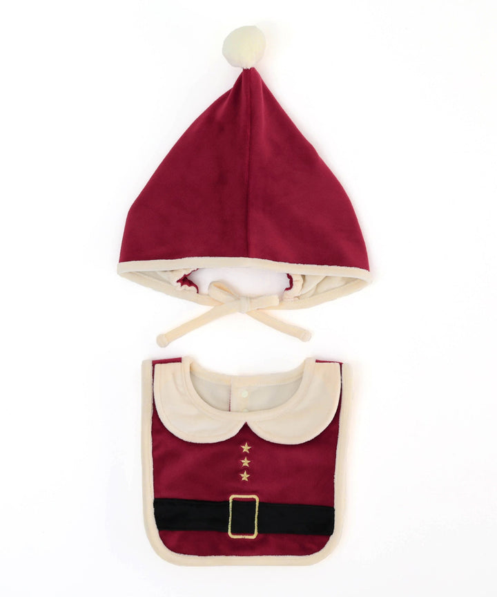 [Christmas] Costume Bib and Bonnet Set